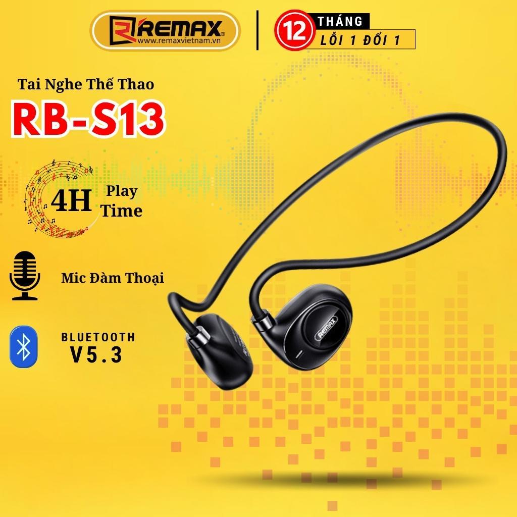 Tai Nghe Thể Thao Bluetooth Remax RB-S13 Truyền Âm Thanh Qua Khí Chính ...