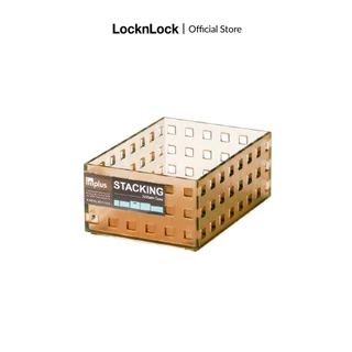 Khay đựng đồ có thể xếp chồng Lock&Lock Inplus Stacking system case A6 màu đồng INP451AM