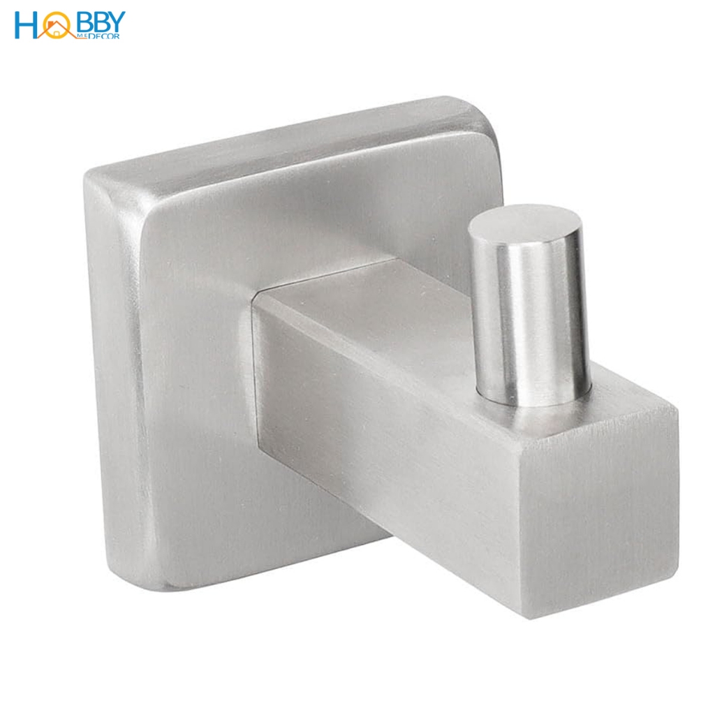 Móc treo quần áo khăn tắm mẫu khoan inox 304 Hobby home decor MT1V
