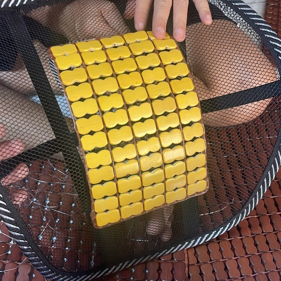 Bộ chống nóng cho lưng và mông Ô Tô Và Văn Phòng, gắn vào nhiều loại ghế, cải thiện dáng ngồi đẹp