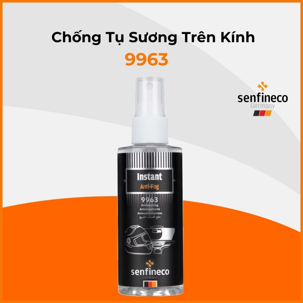 Xịt chống bám hơi ẩm, sương mù Senfineco 9963 Anti Fog dung tích 100ml ...