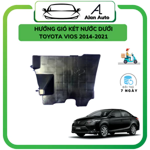 Ốp nhựa hướng gió két nước dưới xe Toyota Vios 2014-2023, Ốp nhựa hướng gió bên lái, bên phụ phía dưới