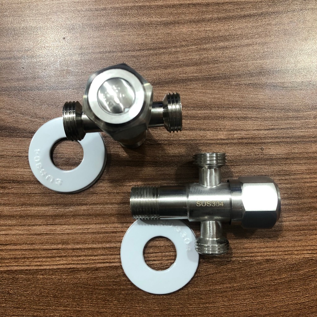 Van tê cầu inox 304, Van chia T, Tê cầu chia nước phi 21mm | Shopee ...