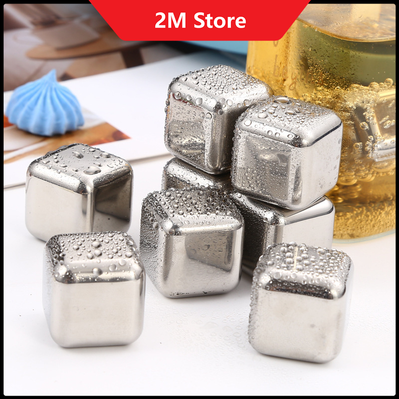 Đá Lạnh Vĩnh Cửu Không Tan INOX 304 Cooling Cubes Giữ Lạnh Lâu - Cam Kết Inox 304 Chuẩn 935896