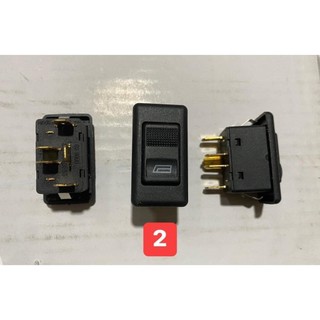 Combo 10 công tắc bấm kính 5 chân lệch, thẳng, công tắc bấm kính xe ô tô, xe tải