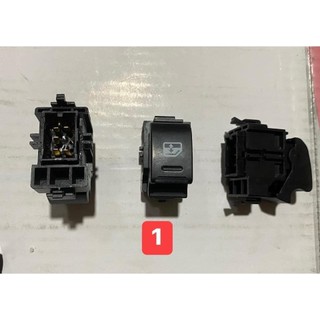 Combo 10 công tắc bấm kính 5 chân lệch, thẳng, công tắc bấm kính xe ô tô, xe tải