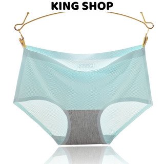 Quần Lót Nữ Su Đúc Lỗ Kim Thông Hơi Thoáng Mát Không Đường May Viền Ép KINGSHOP - L-1139