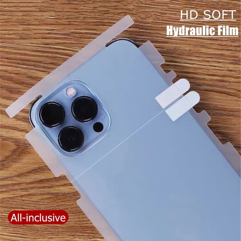 Ảnh Full HD mặt lưng và viền chống trầy xước KOLEAD P33, bảo vệ cho 11 12 13 14/ 14 Plus/ 14 Pro/ 14 Pro Max 1