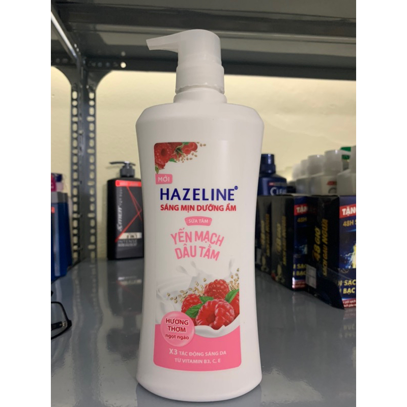 Sữa tắm dưỡng thể sáng mịn da Hazeline 1KG