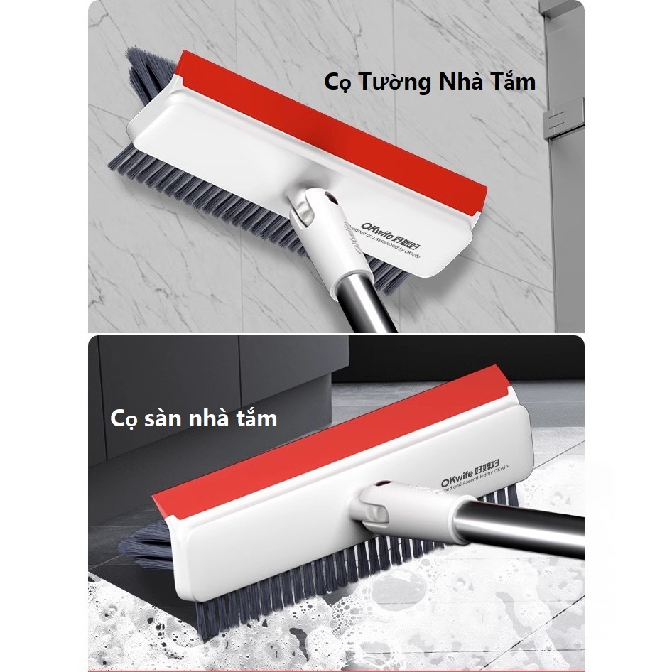Ảnh Cây Chà Sàn Nhà Tắm OK01 3 Trong 1 Thiết Kế Chà Sàn, Gạt Nước - OENON 2