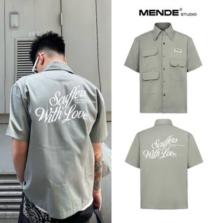 Bevis Shirt - Áo sơ mi nam tay ngắn Mende