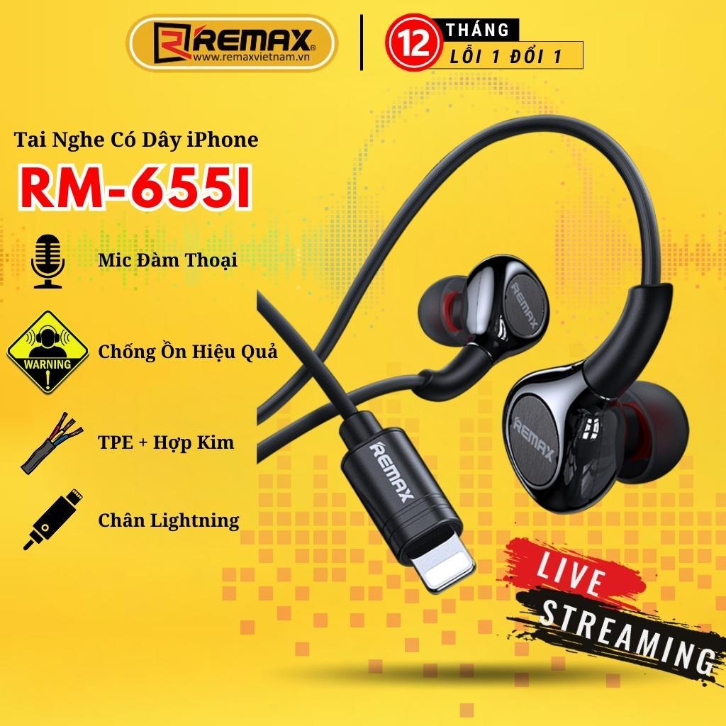 Tai Nghe Gaming Có Dây Cho lPhone Remax RM-616i Không Cần Kết Nối Qua ...