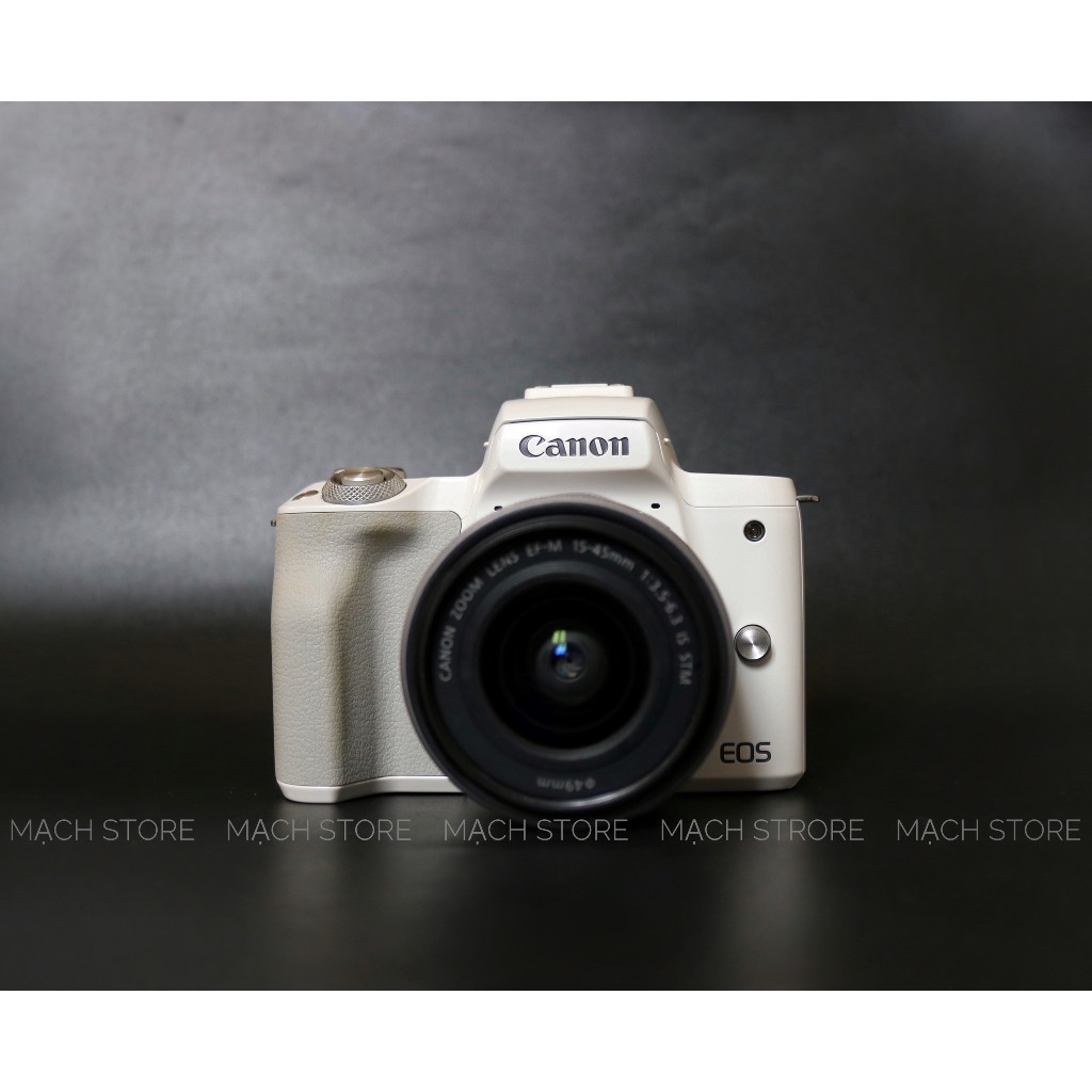 MÁY ẢNH CANON EOS M50 + LENS 1545MM F3.56.3 IS STM MÀU TRẮNG Shopee