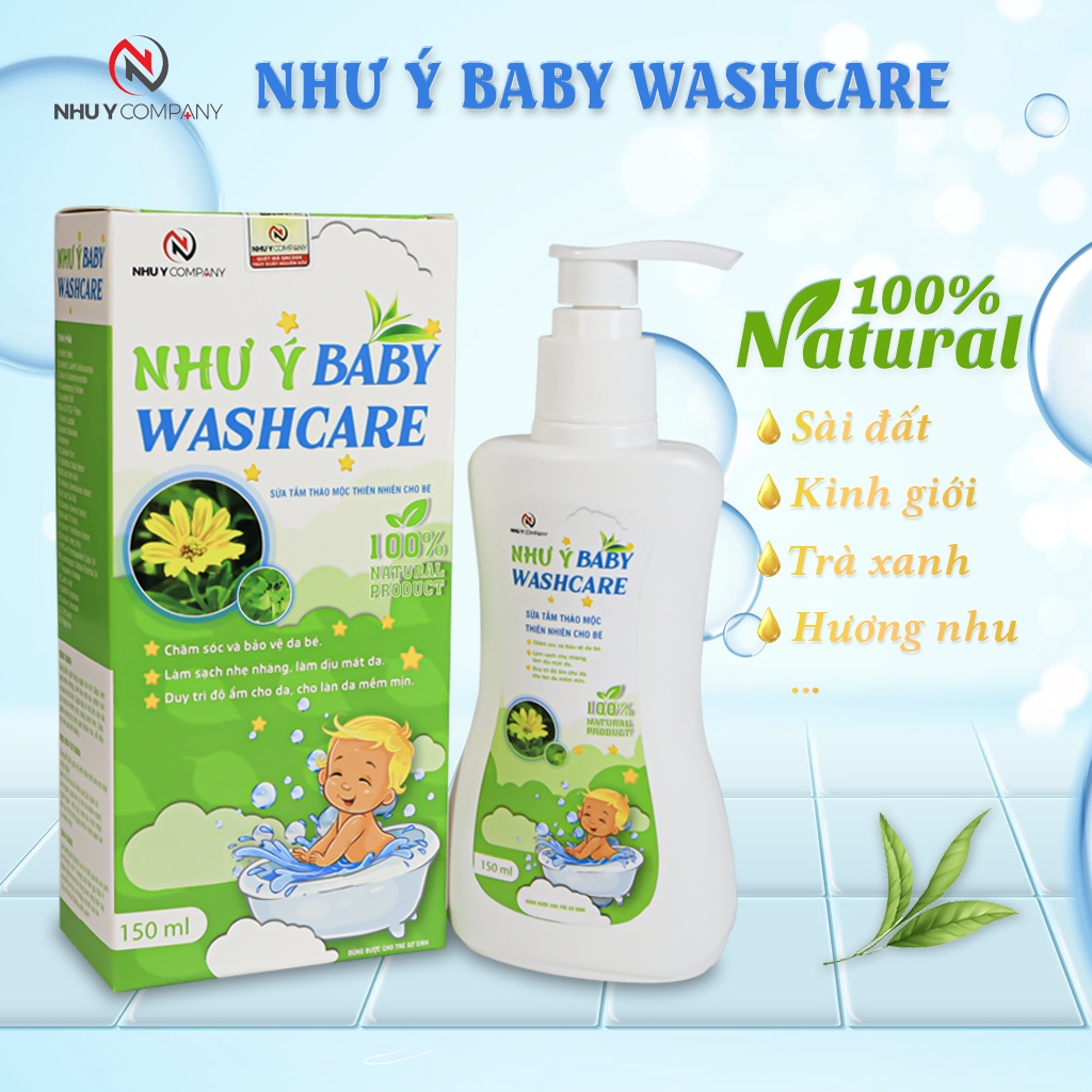 Sữa tắm gội cho bé Như Ý Baby Washcare