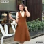 Đầm thiết kế công sở phối tay ngắn BEMINE MT8589