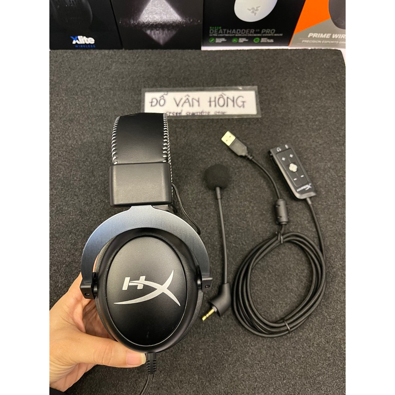 Tai nghe Gaming Hyperx Cloud 2 (cloud II)  kèm soundcard chuyên Gaming FPS | BigBuy360 - bigbuy360.vn