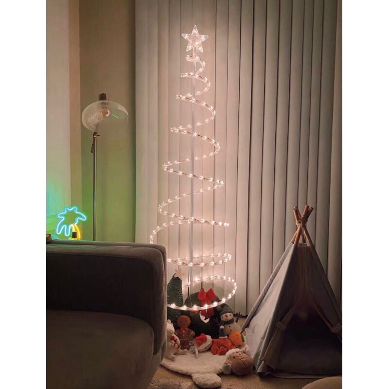 [ORDER 15 ngày]Cây thông noel dây đèn led DIY #TARGET trang trí giáng ...