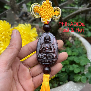 Phật Bản mệnh 12 Con Giáp bằng gỗ trắc .