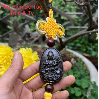 Phật Bản mệnh 12 Con Giáp bằng gỗ trắc .