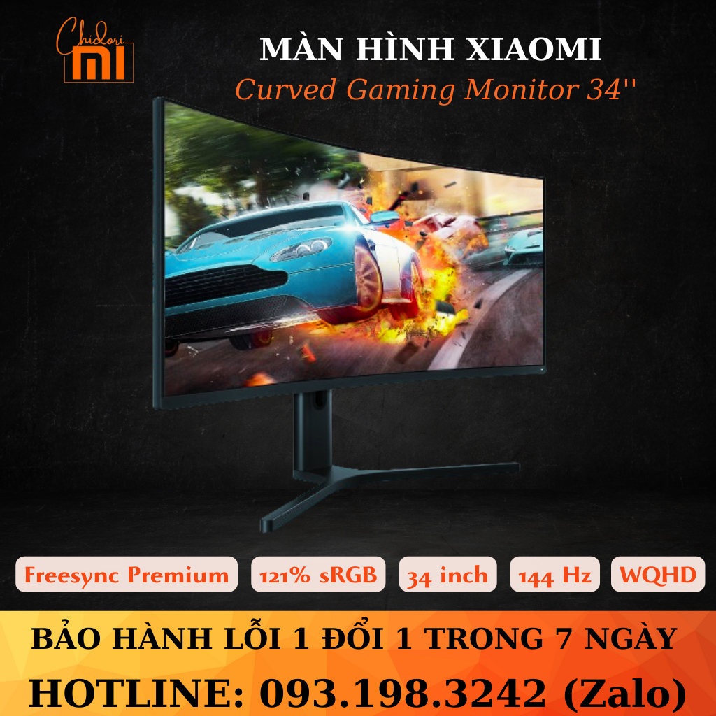 Màn hình cong Xiaomi Mi 34 inch 144Hz (Curved Gaming Monitor 34'') - BH ...