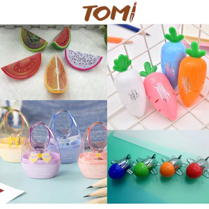 Gọt Bút Chì TOMI Chuốt Bút Chì Nhựa Nhiều Mẫu Dễ Thương 025