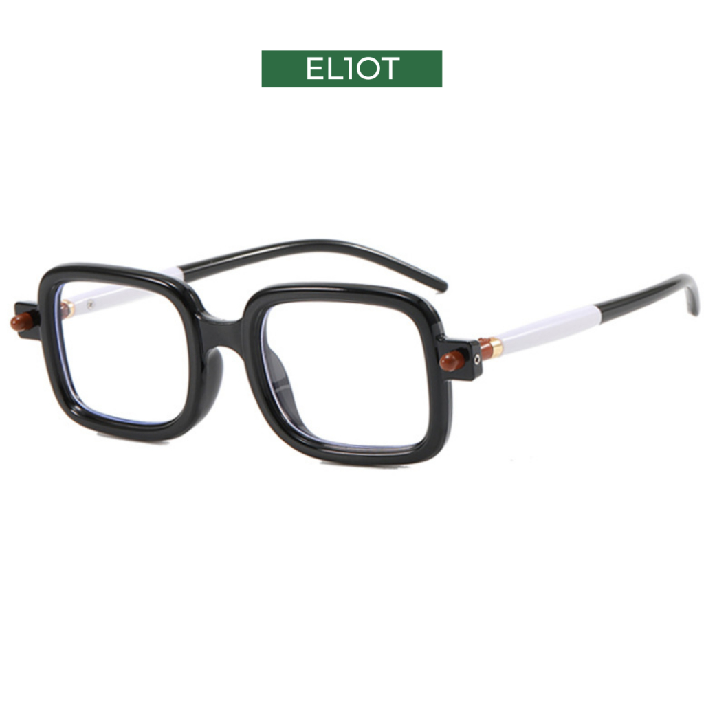 Kính chữ nhật ELIOT Kubo tròng kính chống ánh sáng xanh phong cách thời trang Unisex EL13101