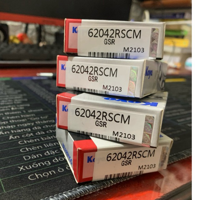 Vòng Bi Koyo 6204-2RSCM