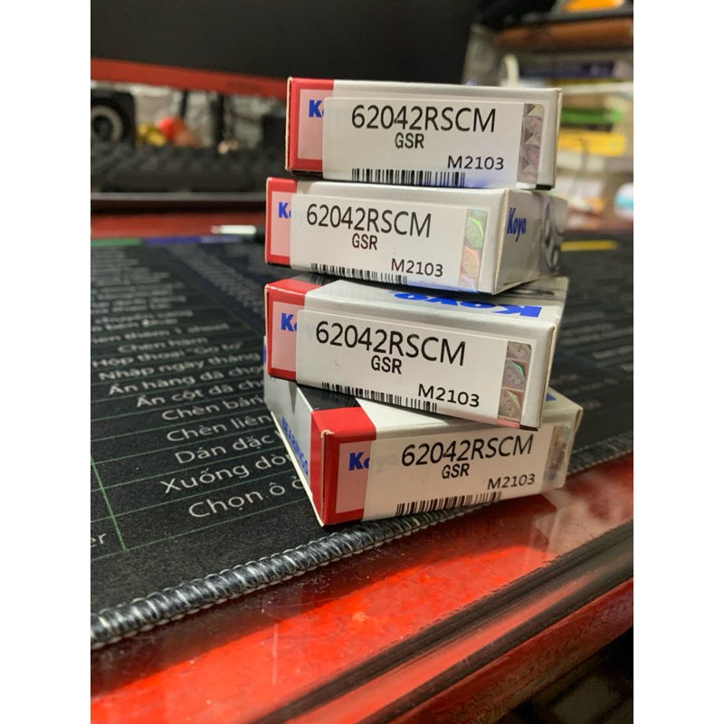 Vòng Bi Koyo 6204-2RSCM