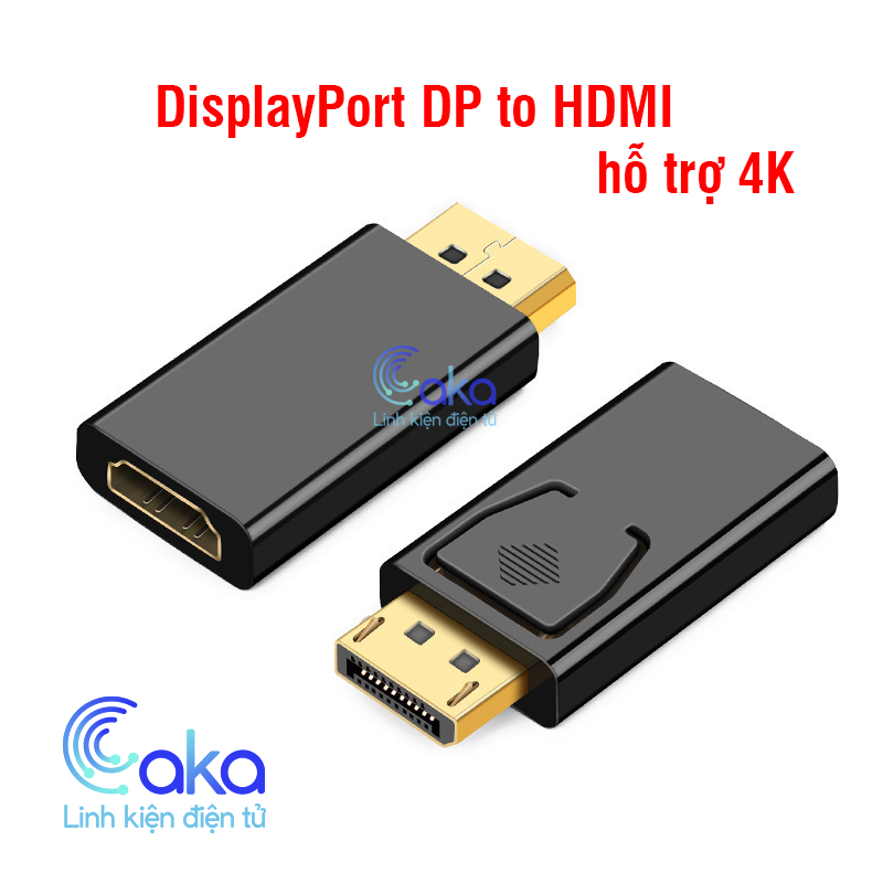 Đầu chuyển Display Port to HDMI hỗ trợ 4K (Đầu Chuyển Đổi Displayport ...