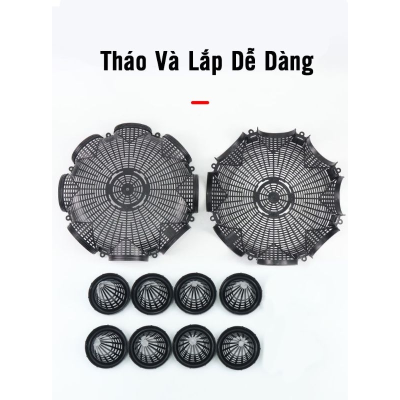 lồng rọ 8 cửa tặng kèm mồi,đựng mồi hàng loại 1 chuyên bẫy lươn, cá AMIZIN