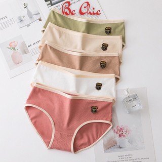 Set 5 quần lót nữ cotton kháng khuẩn kèm nhiều hoạ tiết CB5 BC_CHIC LINGERIE