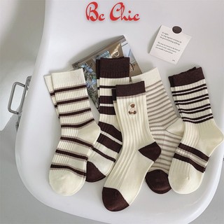Tất nữ cổ cao Hàn Quốc co dãn 4 chiều, tất vớ nữ thể thao trơn dễ phối đồ BC_CHIC LINGERIE