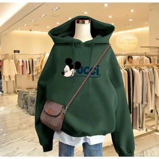 Áo hoodie nam nữ áo khoác nỉ unisex form to rộng tay bồng chất liệu dày dặn KONOVA