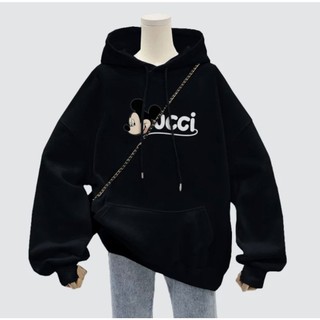Áo hoodie nam nữ áo khoác nỉ unisex form to rộng tay bồng chất liệu dày dặn KONOVA
