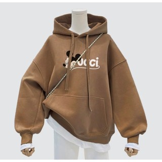 Áo hoodie nam nữ áo khoác nỉ unisex form to rộng tay bồng chất liệu dày dặn KONOVA