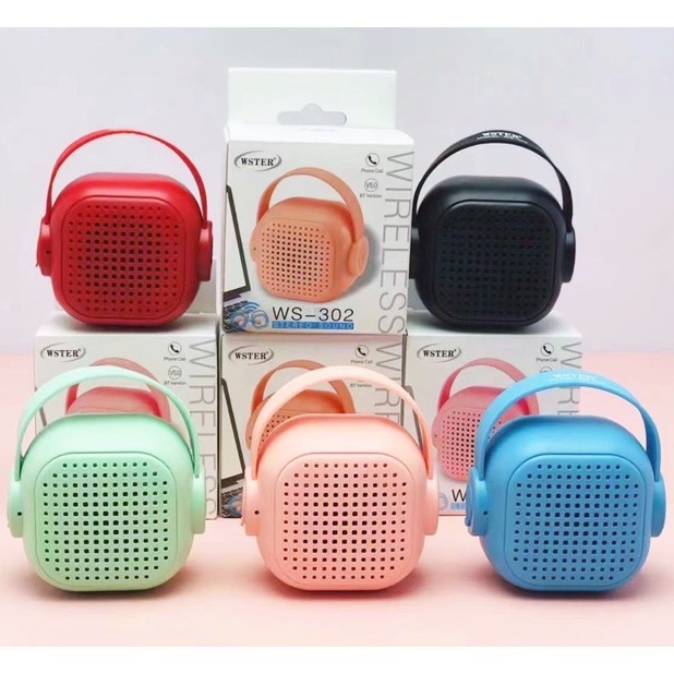 Loa Bluetooth Wster Ws 302 Âm Thanh Cực Hay Shopee Việt Nam