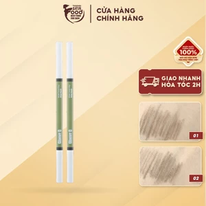 Chì Kẻ Mày Bền Màu, Lâu Trôi Thuần Chay Glamrr Q Vegan Super Stay Brow Pencil 0.08g