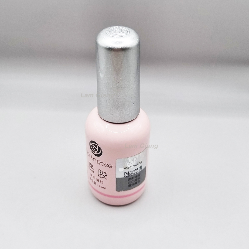 [ Sơn chính hãng ]Sơn gel liên kết , sơn gel phủ bóng hoa hồng chai 15ml Lam Giang Shop