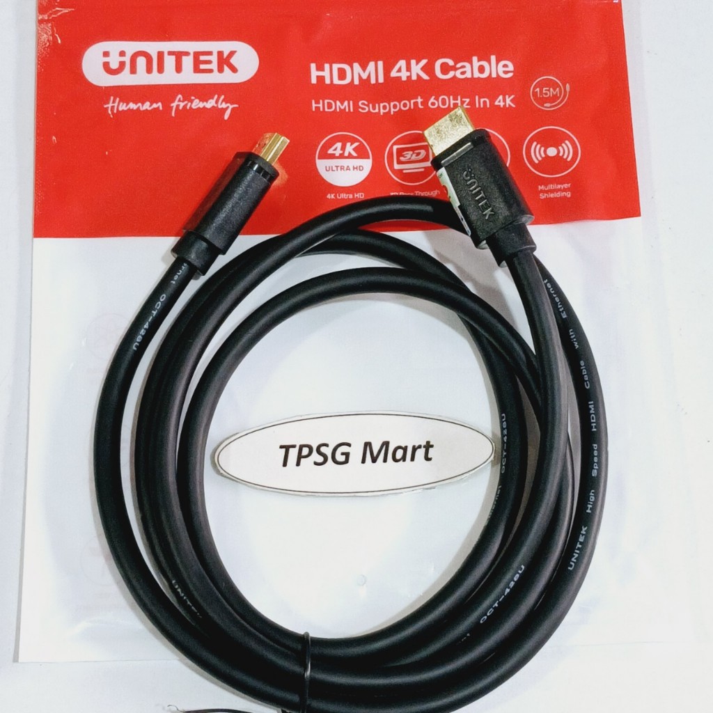 Cáp HDMI Unitek: Cáp dài 1.5M / 3M / 5M / 10M (UNITEK Chính hãng - HDMI ...