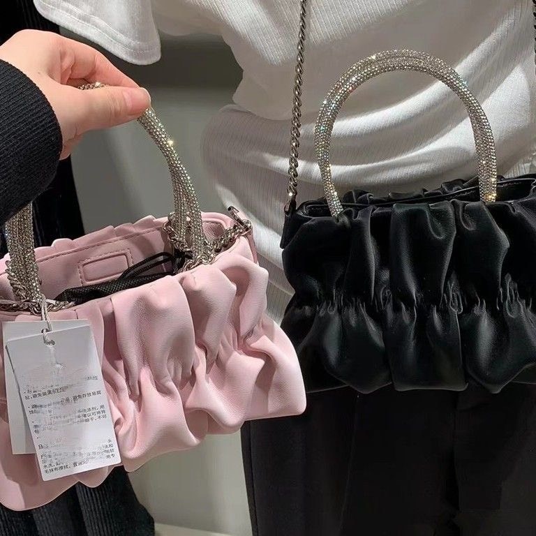 Túi xách nữ quai xách đính đá đeo chéo đẹp cao cấp đi tiệc đi chơi sang chảnh phong cách hàn quốc mã A01145