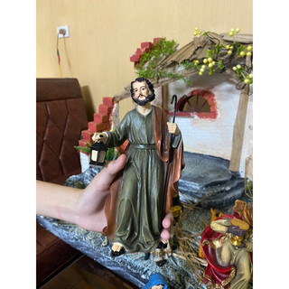 Bộ 14 Tượng giáng sinh mini mẫu cổ điển 20cm - Mang Lại Vẻ Đẹp Ấm Áp Cho Mùa Giáng Sinh ( Tượng có sẵn )