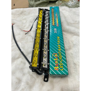 Đèn led Runlai 1 hàng, led thanh trợ sáng dùng chung điện 12v và 24v dài 35cm