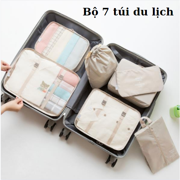 Bộ túi xếp đồ vali du lịch