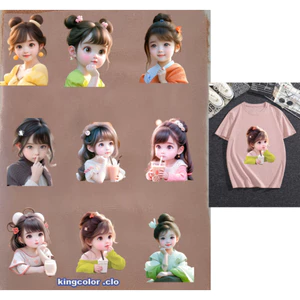 HÌNH ỦI QUẦN ÁO-HÌNH EM BÉ CUTE- ỦI TRỰC TIẾP lên áo TẠI NHÀ BẰNG BÀN LÀ BÀN ỦI RẤT ĐẸP-RẤT DÍNH CHẮC-GÍA KHUYẾN MÃI