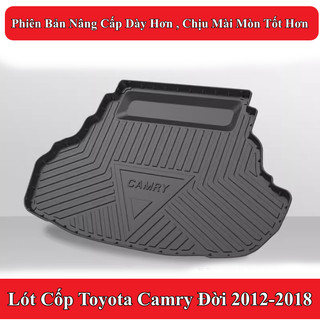 ( Phiên Bản Nâng Cấp ) Lót Cốp Toyota Camry Đời 2007-2023 Hàng Loại Dày