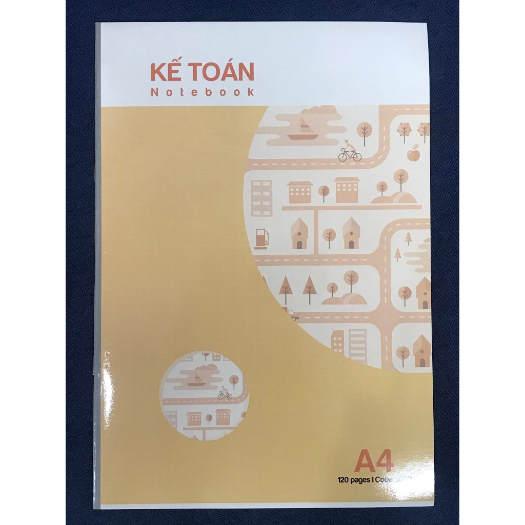 Ảnh Sổ ghi chép kế toán A4 Hải Tiến kẻ ngang bìa cứng chi tiêu tiết kiệm - Nhà Sách Tâm An 4