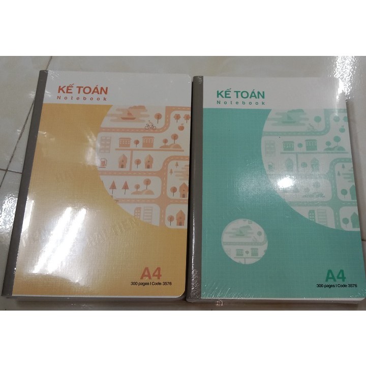 Ảnh Sổ ghi chép kế toán A4 Hải Tiến kẻ ngang bìa cứng chi tiêu tiết kiệm - Nhà Sách Tâm An 2