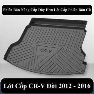 Lót Cốp Honda CRV 2007-2023 Chất Liệu Chống Cháy , Hàng Nội Địa Trung