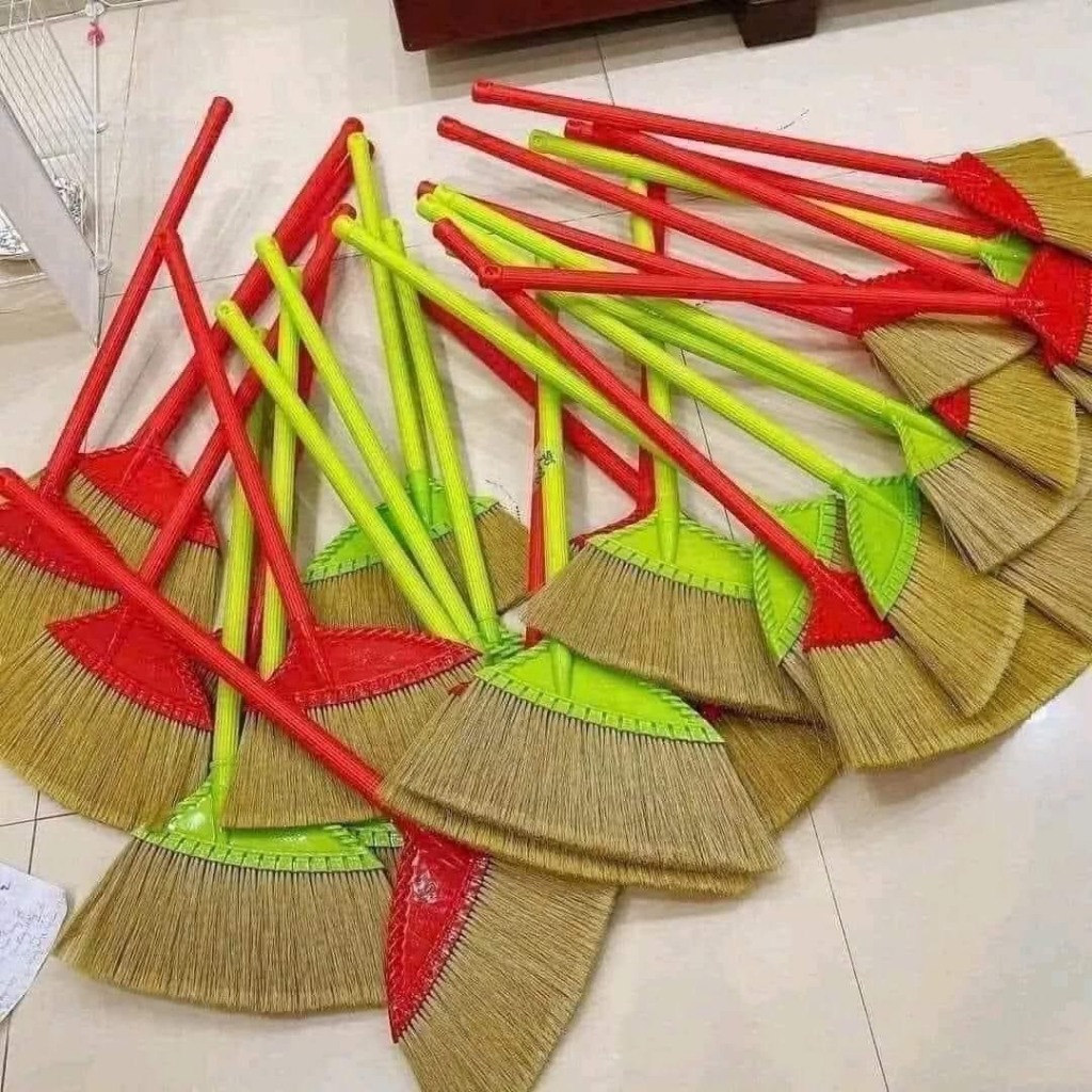 CHỔI QUÉT NHÀ NHỰA SỢI MỀM BỀN BỈ