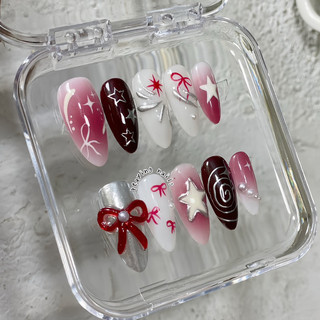 Nailbox cá tính form tròn nhọn được đổi form